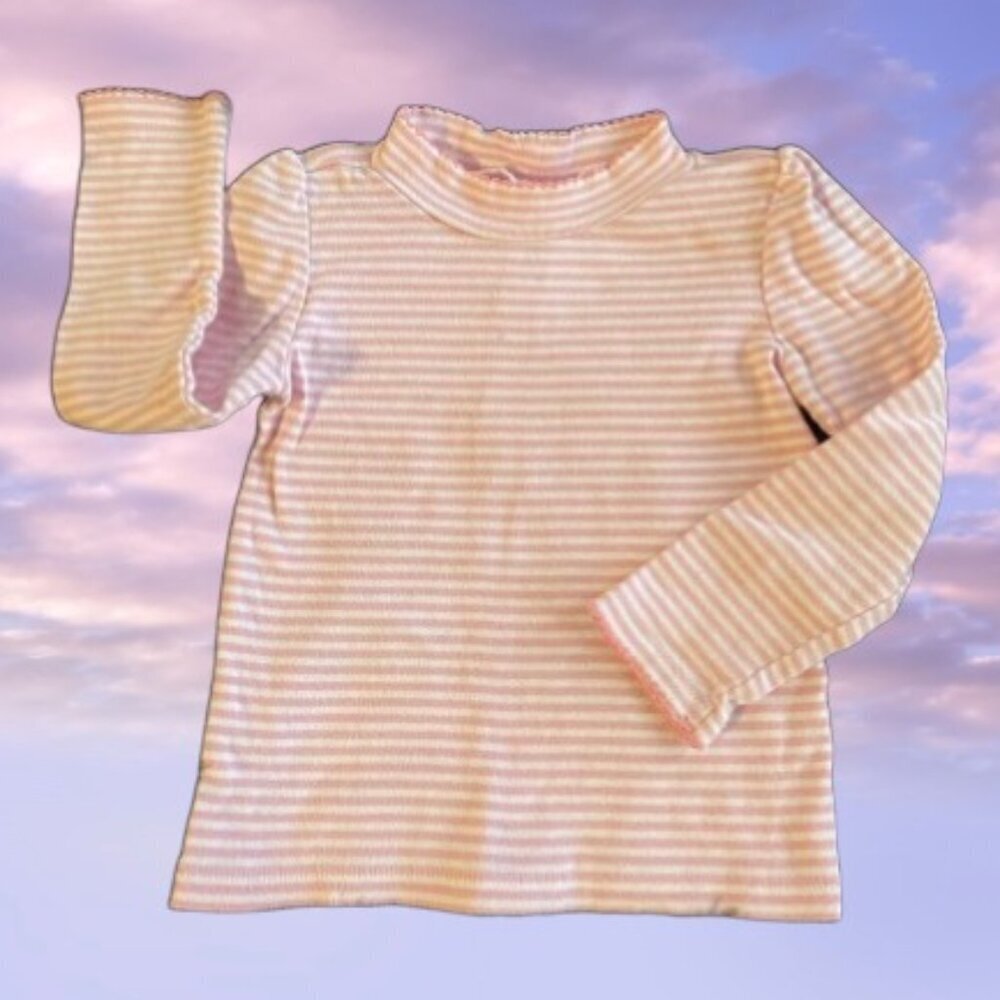 Wonderkids Stripe Turtleneck Top